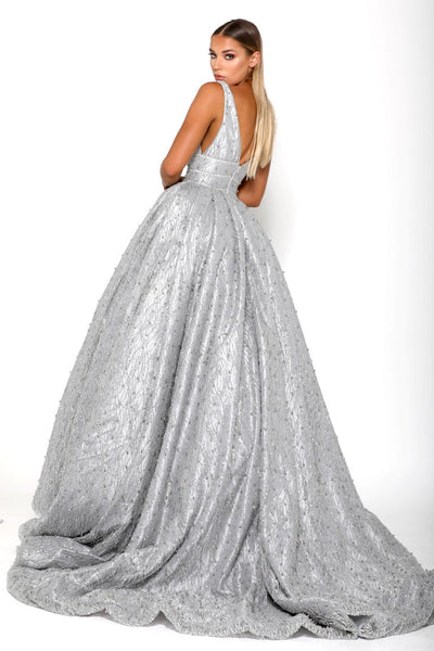 CINDERELLA GOWN SILVER