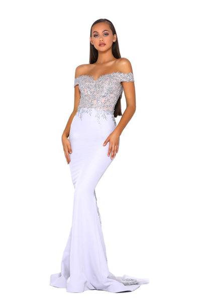 PS5026 GOWN SILVER